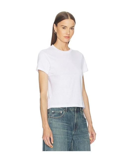 Helmut Lang White Wardrobe Tee