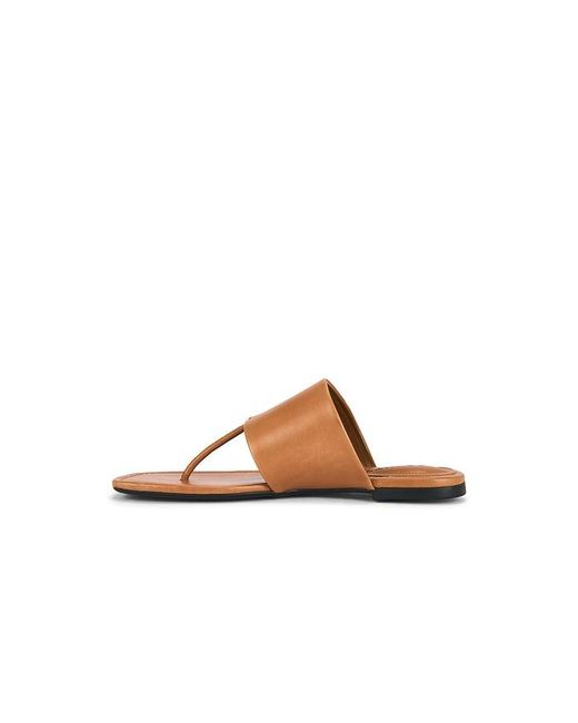 SCHUTZ SHOES Brown Martha Flat