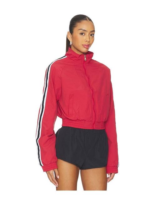 superdown Red Cait Windbreaker Jacket