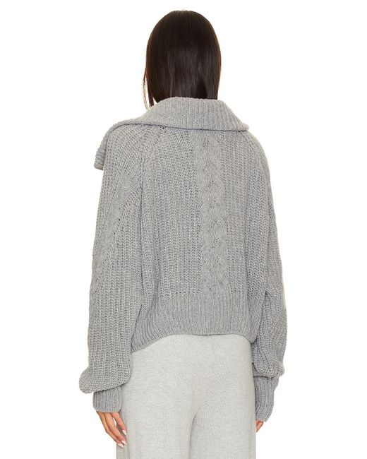 CORDOVA Molina Half Zip Sweater Gray