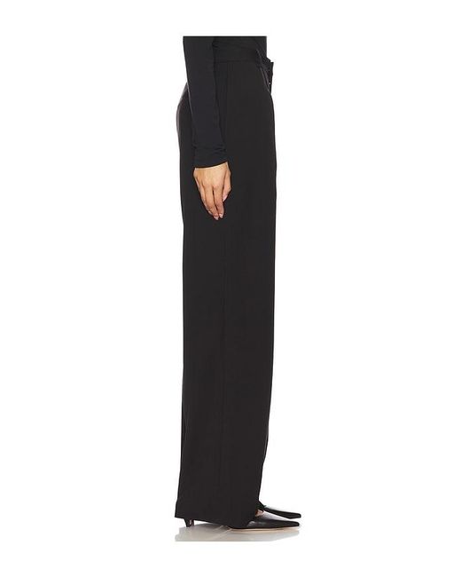 RUE SOPHIE Black Drape Pant