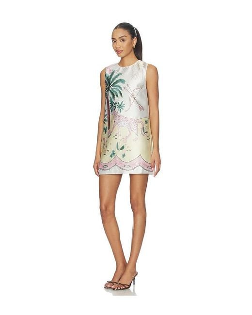 ROAME. White Sofia Mini Dress