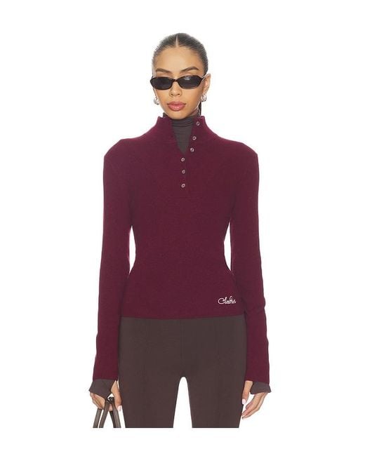 Siedres Purple Elora Top