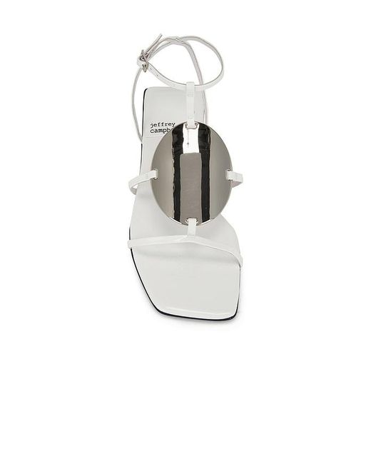Jeffrey Campbell White Calanthe Sandals
