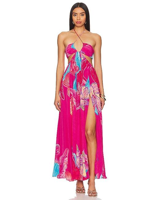 Rococo Sand Pink Maxi Dress