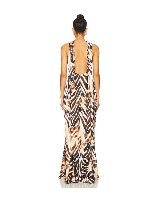 Katie May Metallic Tiki Gown