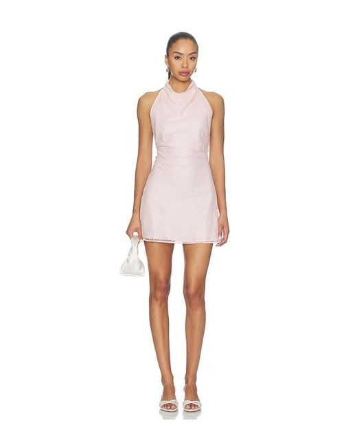 MAJORELLE White Cassie Mini Dress