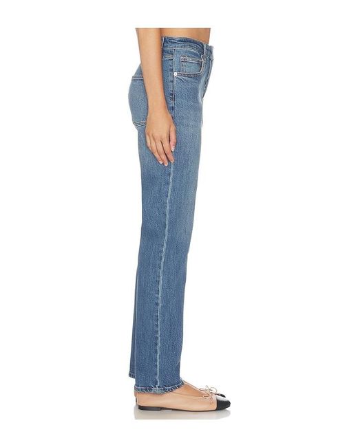 GOOD AMERICAN Blue Vintage Straight Jean