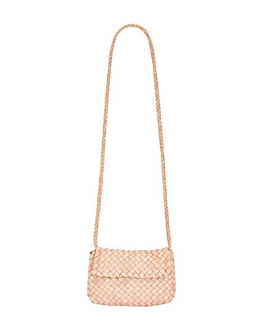 Loeffler Randall Natural Vinnie Mini Billie Woven Crossbody Bag