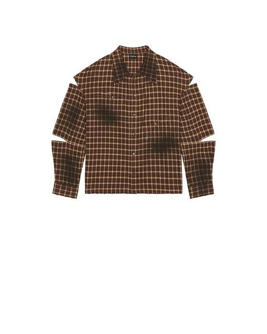 MADFRENZY Hemd in Brown für Herren