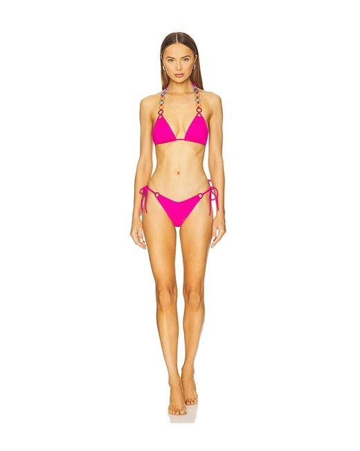 SAUDADE Pink Bikini Set