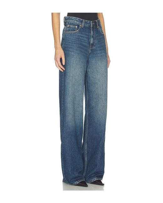 Dr. Denim Blue Donna Wide Leg