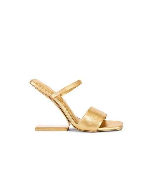 Cult Gaia Metallic Rene Sandal