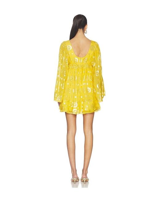 Alexis Yellow Juliette Dress