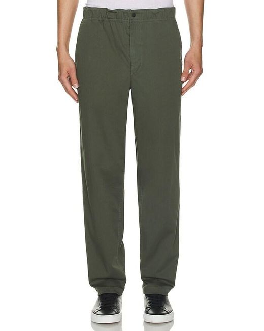 Norse Projects Green Ezra Relaxed Organic Stretch Twill Trouser for men