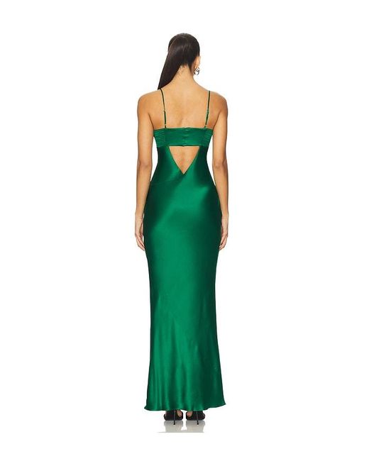 Amanda Uprichard Green Janeiro Maxi Dress