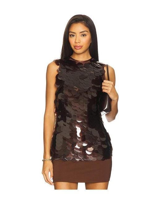 CULTNAKED Black Shuffle Top