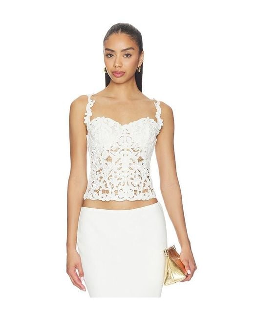 Cult Gaia White Zaire Top