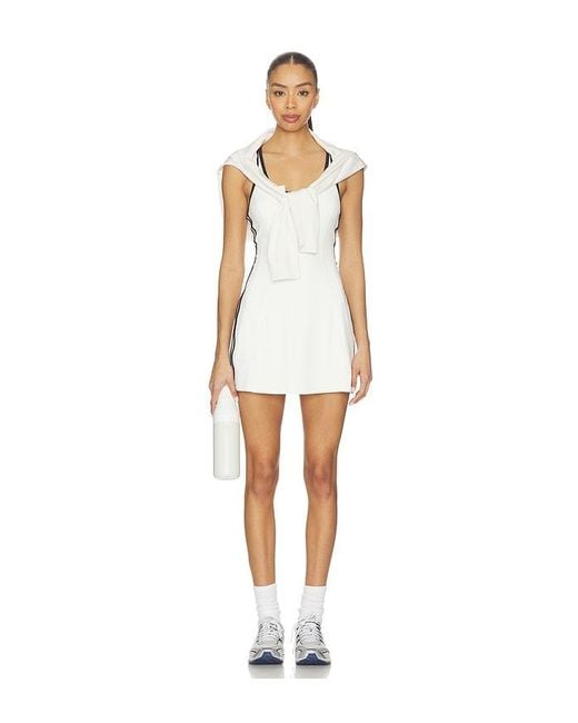 Splits59 White Ella Airweight Dress