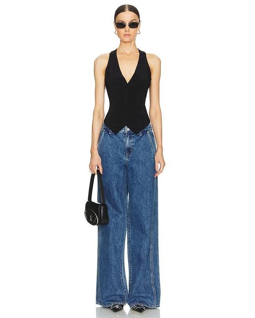 Chaleco En Color Negro Talla (También En S, Xl) Norma Kamali de color Blue