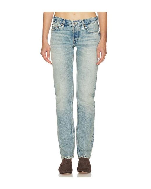 Re/done Blue The Slim Cig Jeans
