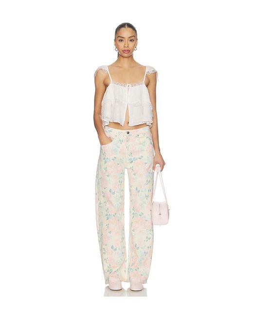 Steve Madden White Leta Top