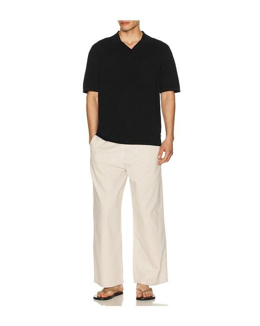 Rhythm Polohemd Na in Black für Herren