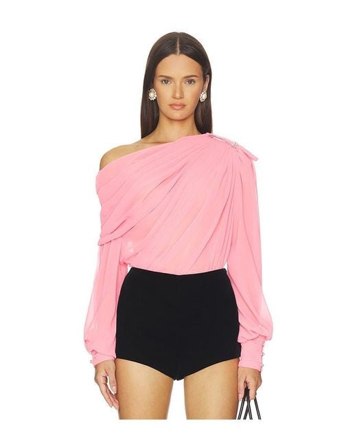Nana Jacqueline Red Sia Top