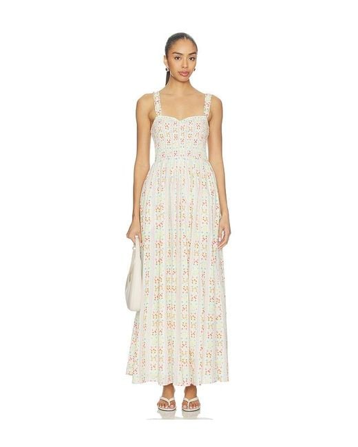 Beach Riot White Cari Maxi Dress