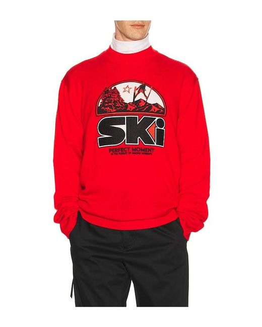 PULL en Red Perfect Moment pour homme