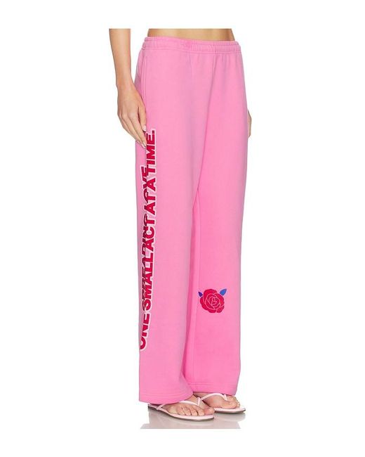 The Mayfair Group Pink Be Kind Classic Sweatpants