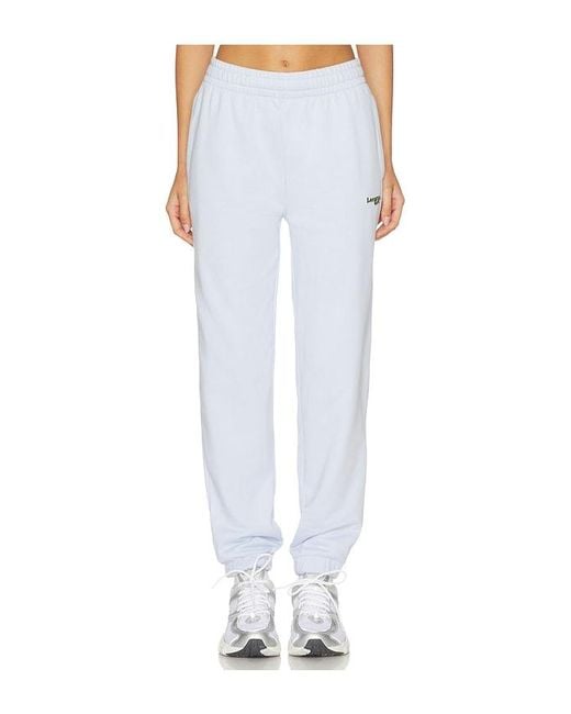 Lacoste White Straight Fit Molleton Jogger
