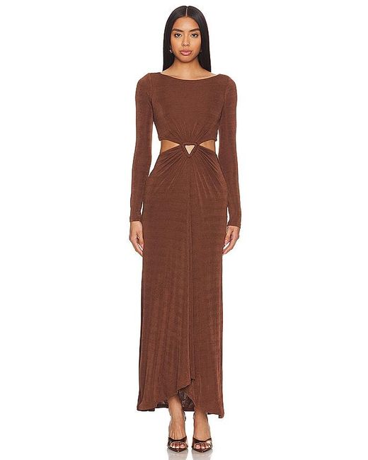 Significant Other Brown X Revolve Cali Dress