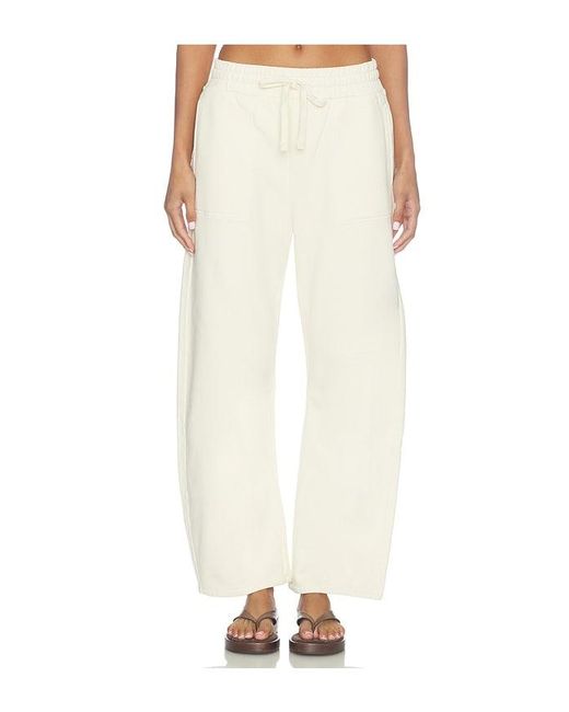 Citizens of Humanity White Freya Sweatpant