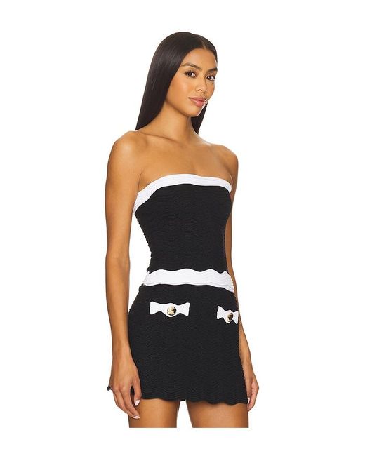 retroféte Black Hart Knit Top