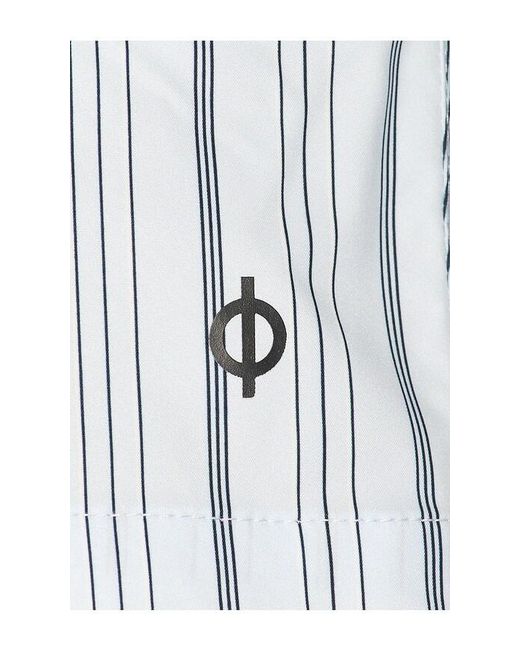 Samsøe & Samsøe White Moses Swim Shorts for men