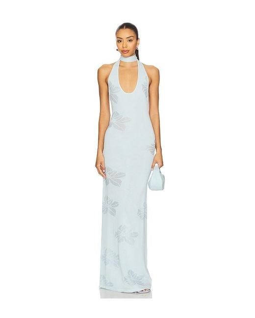SNDY'S White X Revolve Tahiti Maxi Dress