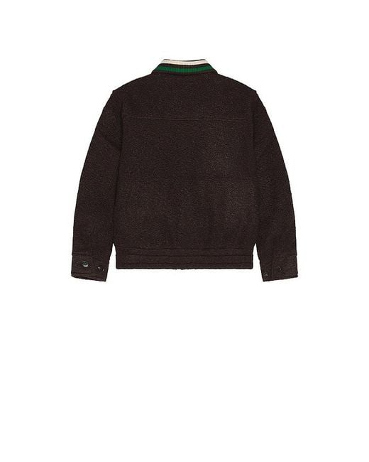 Obey Black Arden Blouson Jacket for men