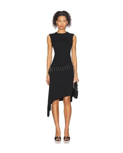 With Jean Black Gabriella Dress