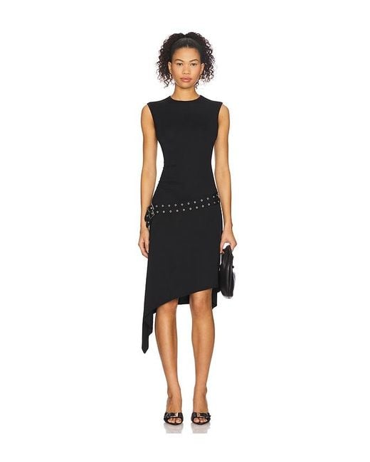 With Jean Black Gabriella Dress
