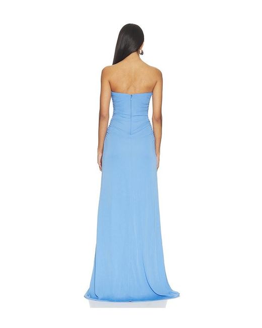 Cinq À Sept Blue Olena Gown