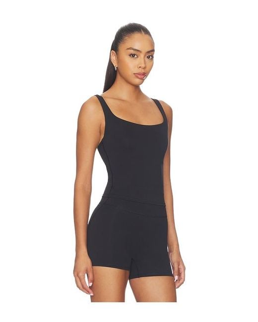 NikeSKIMS Blue Matte Square Neck Tank