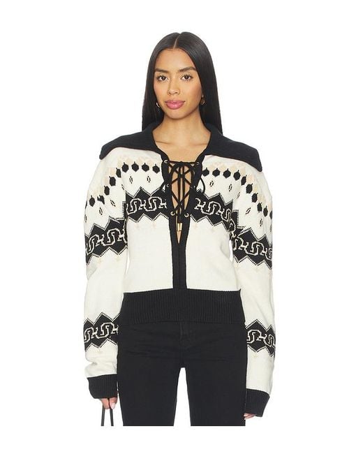 Urban Outfitters Black X Revolve Nordic Cowboy Sweater