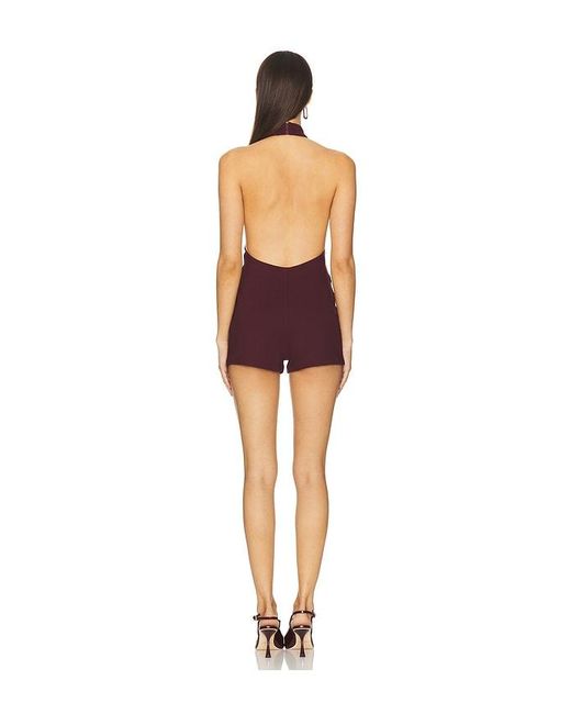Nbd Red The Jarrah Romper