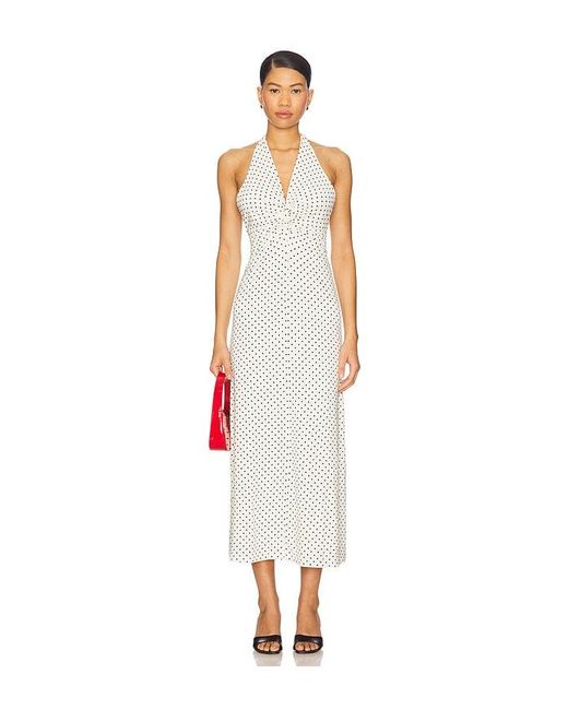 With Jean White Maude Dress