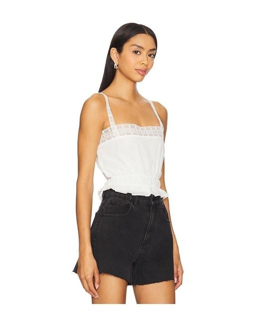 Faithfull The Brand Blue Camille Top
