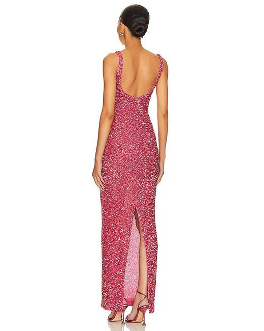 Nbd Red Janhvi Maxi Dress