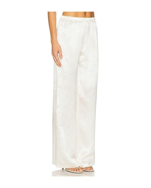 Amanda Uprichard White Mariko Pant