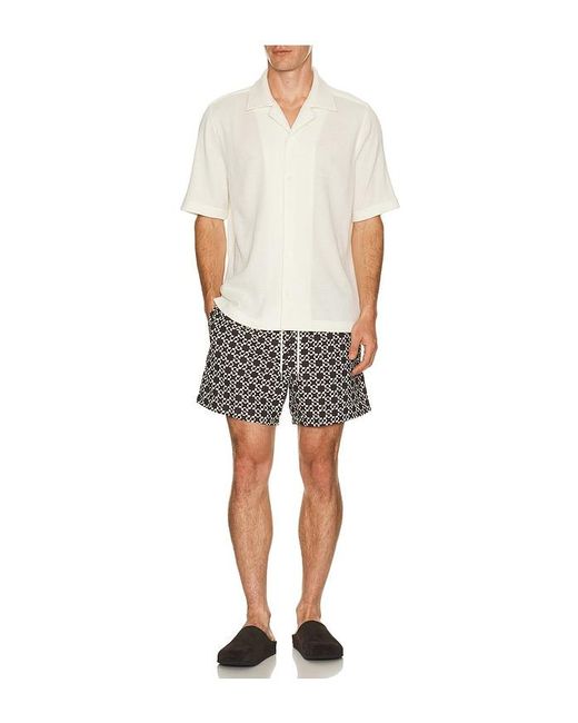 Jonathan Simkhai Black Malachi Swim Shorts for men