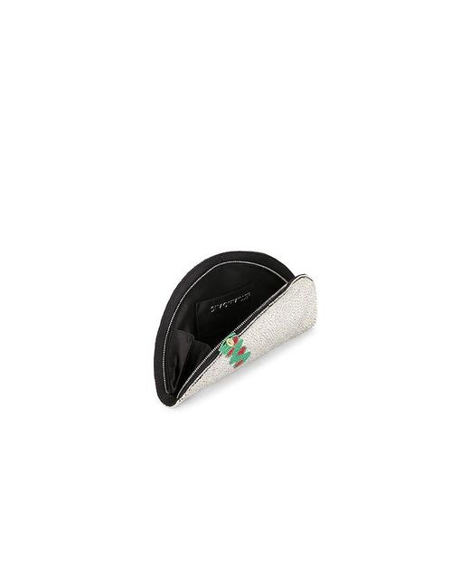 Simon Miller Multicolor Beaded Lune Clutch